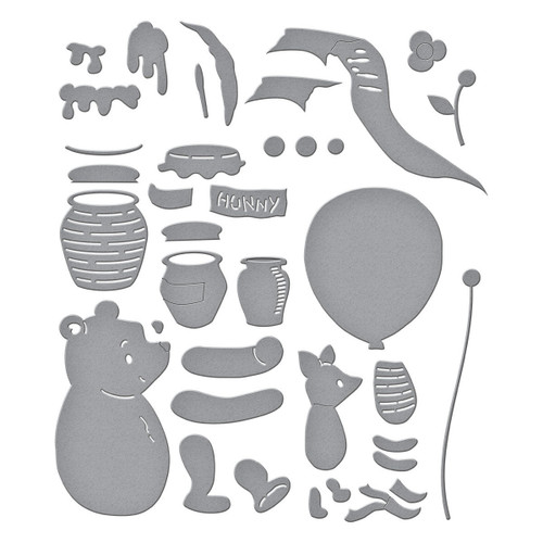 Spellbinders Etched Dies Say Cheese Classic Pooh Collection -Pooh & Piglet - 5A002M8X-1GNQQ