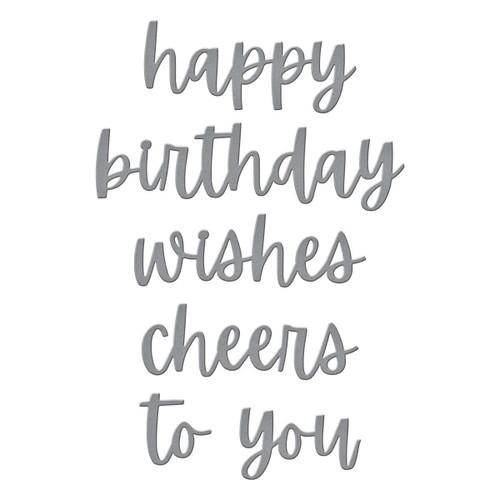 Spellbinders Etched Dies Bougie Birthday By Nina Boettcher-Birthday Cheers - 5A002M9J-1GNR3