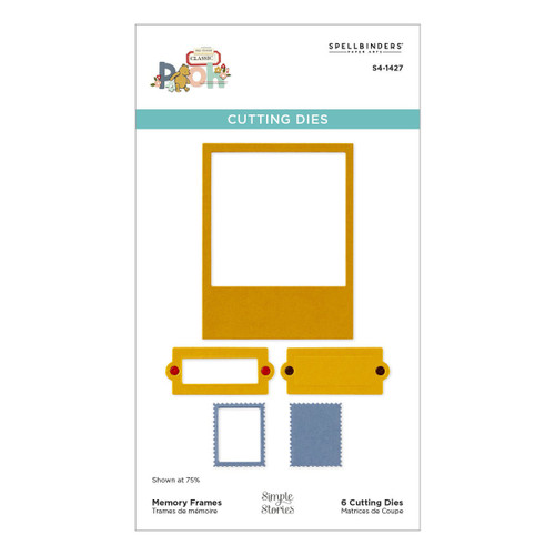 Spellbinders Etched Dies Say Cheese Classic Pooh Collection -Memory Frames - 5A002M99-1GNQV - 810176102374