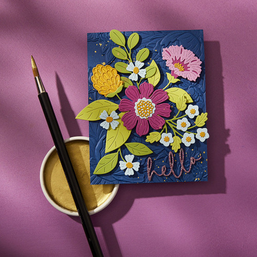 Spellbinders Etched Dies Vivid Expressions Collection-Vivid Blooms - 5A002M9C-1GNRF Spellbinders Etched Dies Vivid Expressions Collection-Vivid Blooms - 5A002M9C-1GNRF