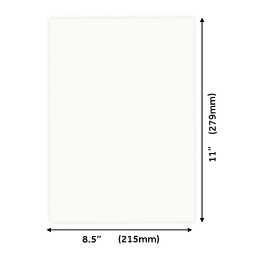 3 Pack - Craft Perfect Smooth Cardstock 8.5"X11" 5/Pkg-White - 9932E