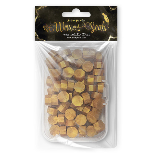 Stamperia Wax Seal Refill 20g-Light Gold - 5A002LJ3-1GN4R - 5993110041085