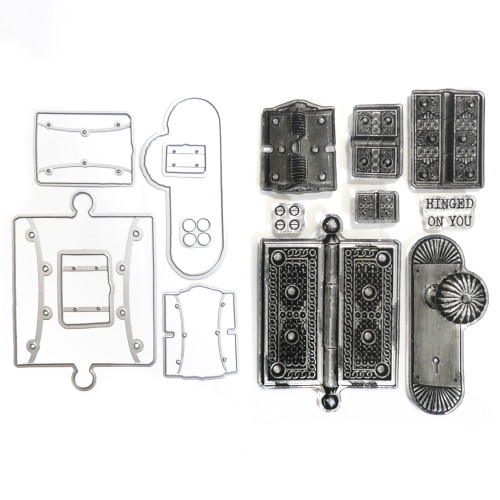 Elizabeth Craft Stamp And Die Set-Hinged - 5A002MQX-1GP5L - 741527317157