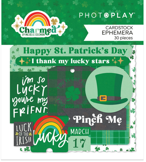 3 Pack - PhotoPlay Ephemera Cardstock Die-Cuts-Charmed - 5A002MPX-1GP4V - 709388348529