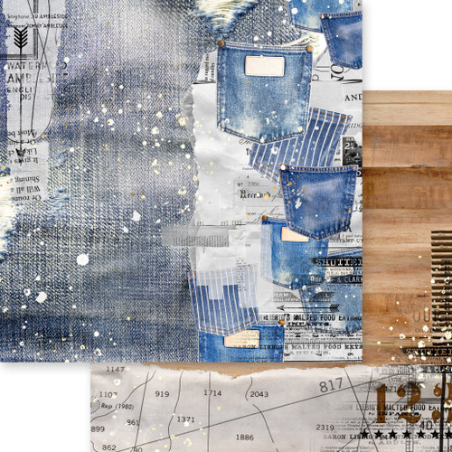 Memory Place Collection Pack 12"X12"-Industrial Chic - 5A002MZJ-1GPDV