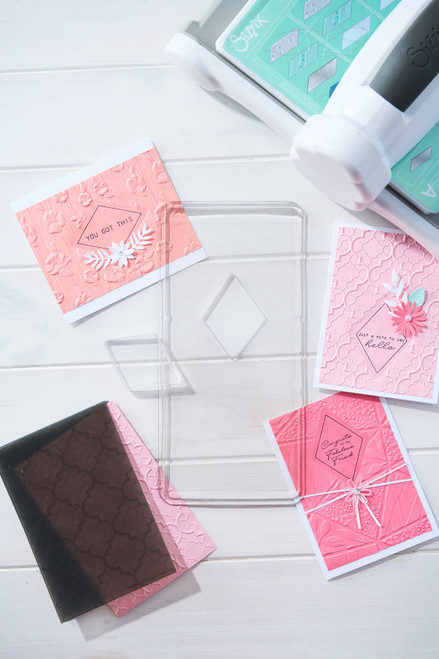 Sizzix Dimensional Diffuser Accessory By Stacey Park-Diamond Plate And Insert - 5A002CNW-1GG5X