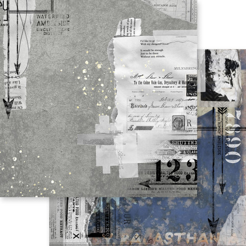 Memory Place Collection Pack 8"X8"-Industrial Chic - 5A002N0D-1GPFT Memory Place Collection Pack 8"X8"-Industrial Chic - 5A002N0D-1GPFT