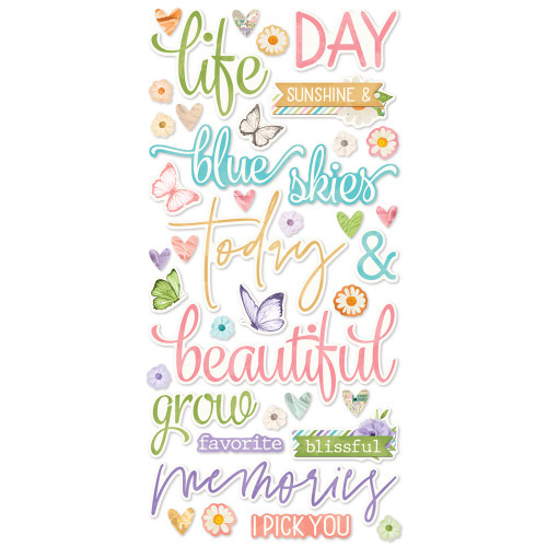 Simple Vintage Flower Shoppe Foam Stickers-67/Pkg - 5A002N1X-1GPH9 Simple Vintage Flower Shoppe Foam Stickers-67/Pkg - 5A002N1X-1GPH9