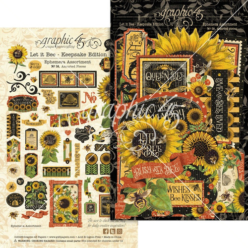 Graphic 45 Keepsake Edition Kit-Let It Bee - 5A002N5D-1GPL2