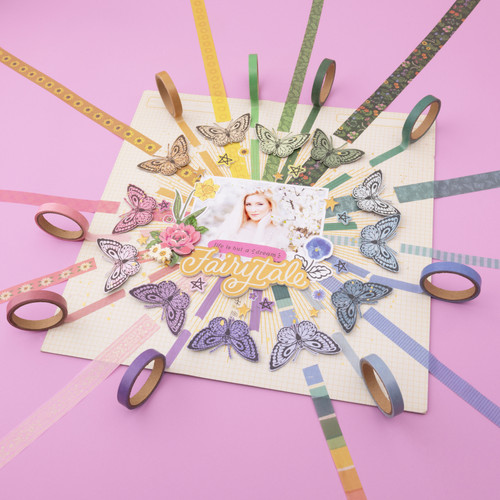 3 Pack - Crate Paper Moonlight Magic Washi Tape 12/Pkg-Gold Foil - CPMM2049 3 Pack - Crate Paper Moonlight Magic Washi Tape 12/Pkg-Gold Foil - CPMM2049