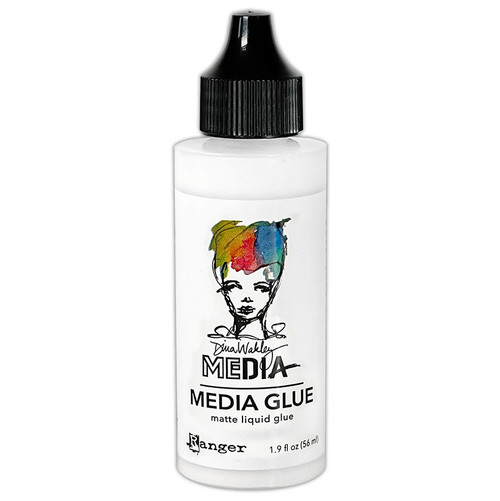 Dina Wakley MEdia Glue 1.9oz-White - 5A002MJ9-1GNZ6 - 789541089391