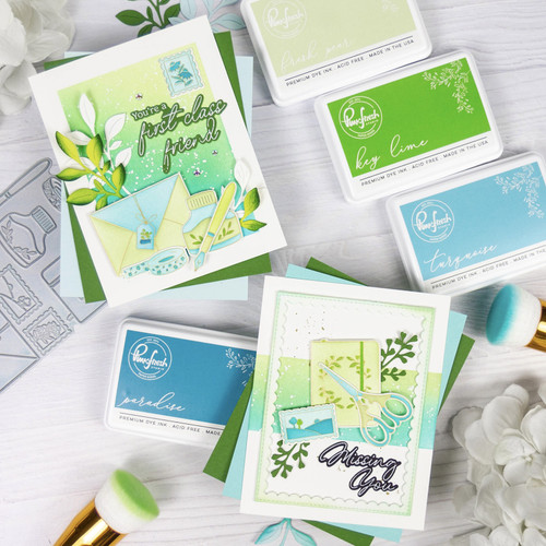 6 Pack Pinkfresh Studio Stencils 5/Pkg-Classic Correspondence 5A002MYB-1GPCV