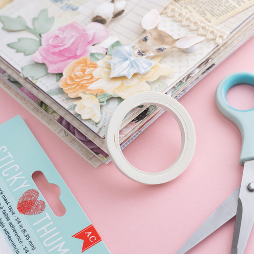 3 Pack - Sticky Thumb Low Tack Mask Tape 11 Yards-0.25" - 60000316 3 Pack - Sticky Thumb Low Tack Mask Tape 11 Yards-0.25" - 60000316