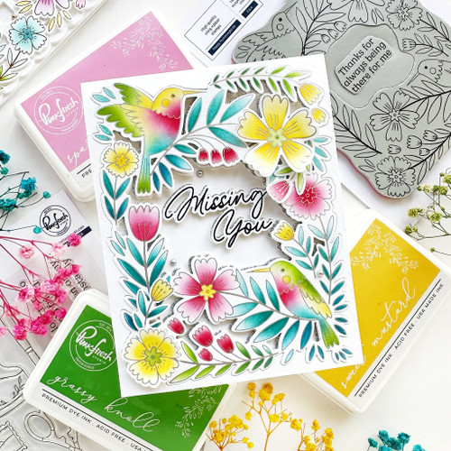 Pinkfresh Studio Stamp Set 2/Pkg-Happy Hummingbirds - 5A002MY9-1GPCW Pinkfresh Studio Stamp Set 2/Pkg-Happy Hummingbirds - 5A002MY9-1GPCW