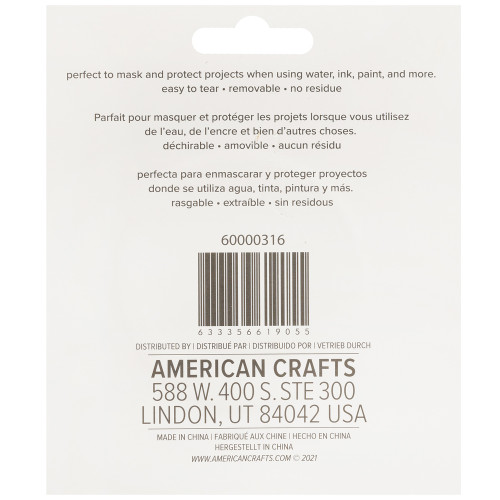 Sticky Thumb Low Tack Mask Tape 11 Yards-0.25" - 60000316