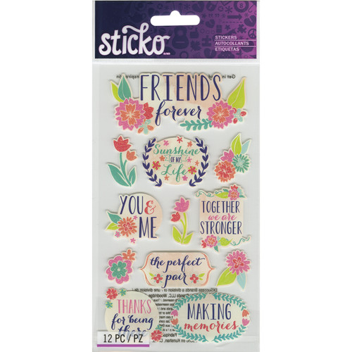 Sticko Stickers-Friends - E5201361 - 015586938234