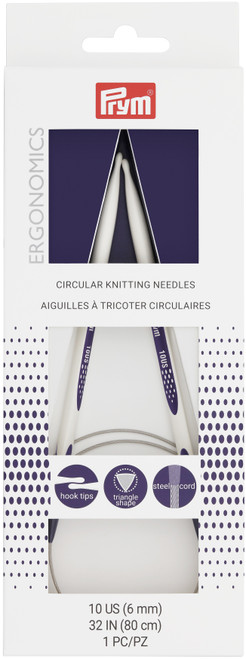 3 Pack - Prym Circular Knitting Needles 32"-Size 10/6mm - 57087 - 089516570870 3 Pack - Prym Circular Knitting Needles 32"-Size 10/6mm - 57087 - 089516570870