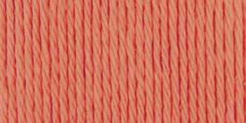6 Pack - Bernat Handicrafter Cotton Yarn - Solids-Coral Rose - 162101-1746 - 057355413733