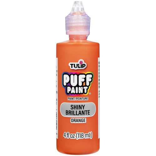 3 Pack - Tulip Dimensional Fabric Paint 4oz-Slick - Orange - FLS-9-4 - 035862414092