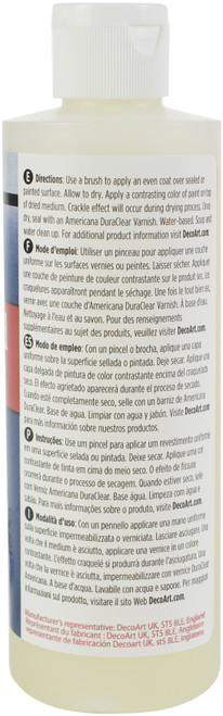 3 Pack - DecoArt Americana Weathered Wood(TM) Crackle Medium-8oz - DAS8-9 3 Pack - DecoArt Americana Weathered Wood(TM) Crackle Medium-8oz - DAS8-9