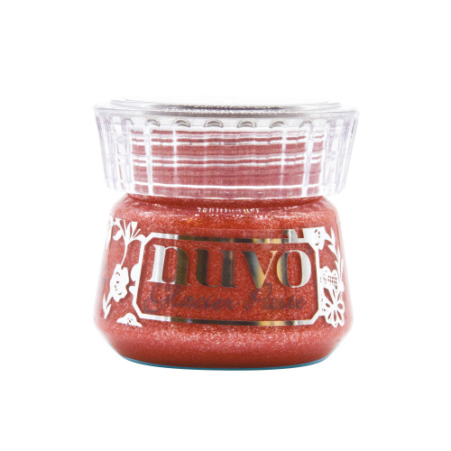 3 Pack - Nuvo Glacier Paste 1.7oz-Haute Red - NGLP-1901 - 5056192319012