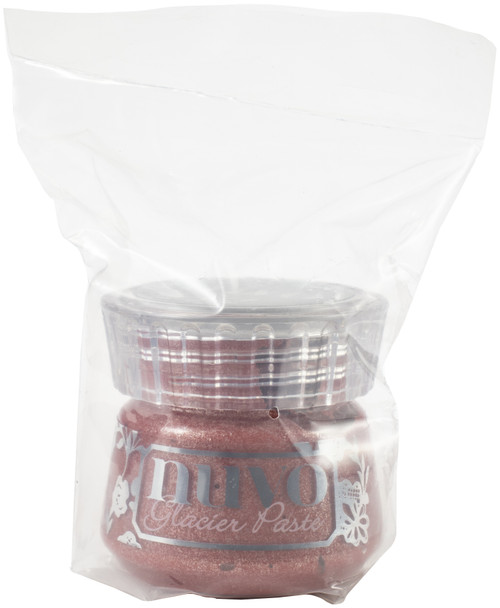 3 Pack - Nuvo Glacier Paste 1.7oz-Haute Red - NGLP-1901