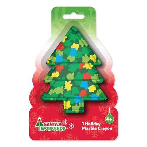 3 Pack - Colorbok Santa's Workshop Marbled Crayon-Tree - 34016709 - 718813189781