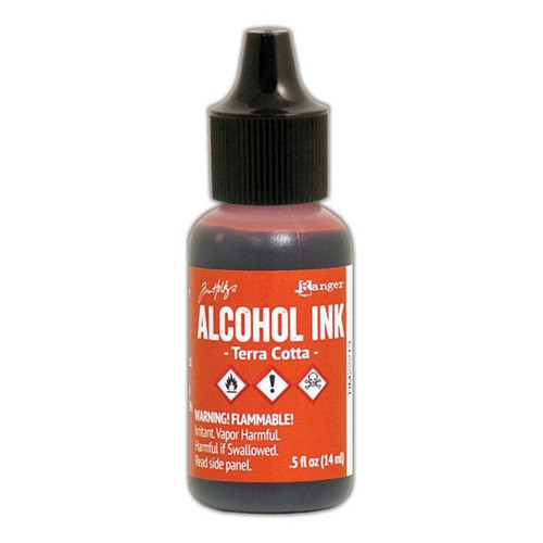 3 Pack - Tim Holtz Alcohol Ink .5oz-Terra-Cotta - TAL-22213 - 789541022213