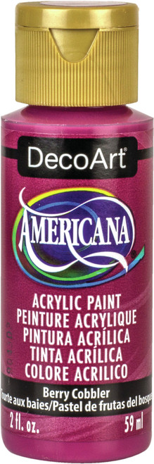 6 Pack - DecoArt Americana Acrylic Paint 2oz-Berry Cobbler - DA-370 - 766218116741