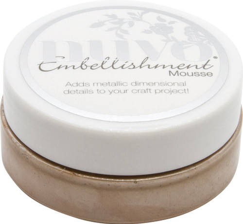 2 Pack - Nuvo Embellishment Mousse-Soft Truffle - NEM-833 - 5060407158334 2 Pack - Nuvo Embellishment Mousse-Soft Truffle - NEM-833 - 5060407158334