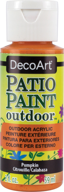 6 Pack - DecoArt Patio Paint 2oz-Pumpkin - DCP-52 - 766218024459