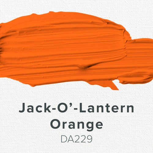 6 Pack - DecoArt Americana Acrylic Paint 2oz-Jack-O-Lantern Orange - Transparent - DA-229
