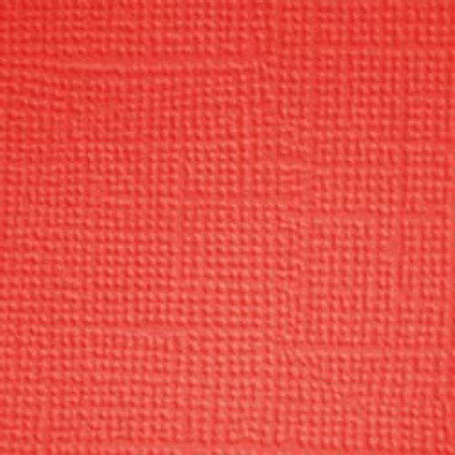 25 Pack - Doodlebug Textured Cardstock 12"X12"-Ladybug - DTC-3375 - 842715033757