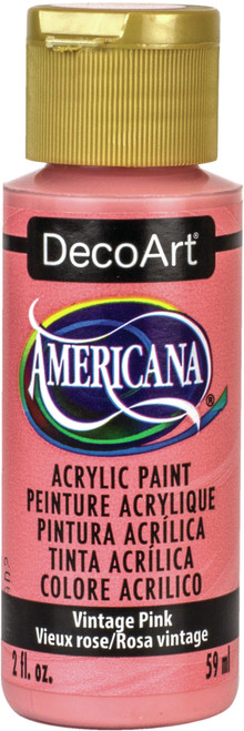 6 Pack - DecoArt Americana Acrylic Paint 2oz-Vintage Pink - DA-369 - 766218116734