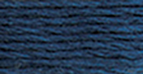 12 Pack - DMC Pearl Cotton Skein Size 3 16.4yd-Medium Navy Blue - 115 3-311 - 077540031436