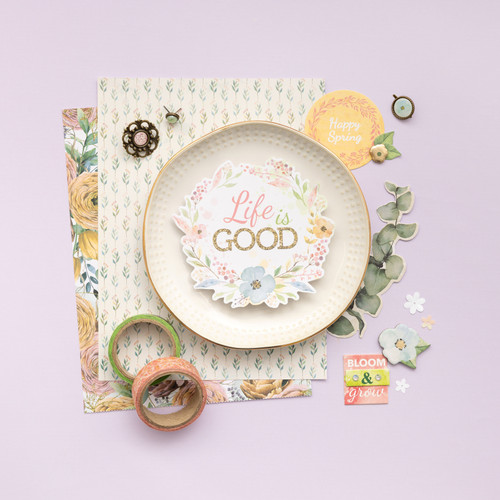 3 Pack - Willow & Sage Cardstock Stickers 6"X12" 48/Pkg- - 73000014 - 665573117885