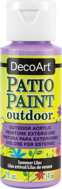6 Pack - DecoArt Patio Paint 2oz-Summer Lilac - DCP-77 - 766218055217
