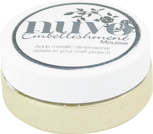2 Pack - Nuvo Embellishment Mousse-Mother Of Pearl - NEM-804 - 5060407158044