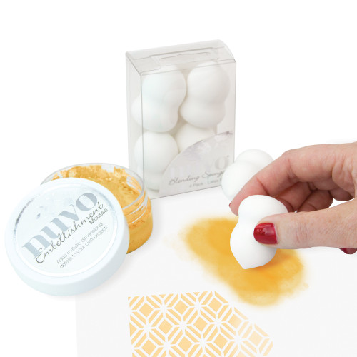 2 Pack - Nuvo Embellishment Mousse-Indian Gold - NEM-802 2 Pack - Nuvo Embellishment Mousse-Indian Gold - NEM-802