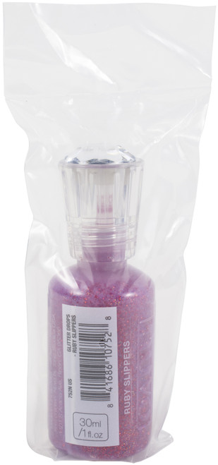 4 Pack Nuvo Glitter Drops 1.1oz-Ruby Slipper NGD-752