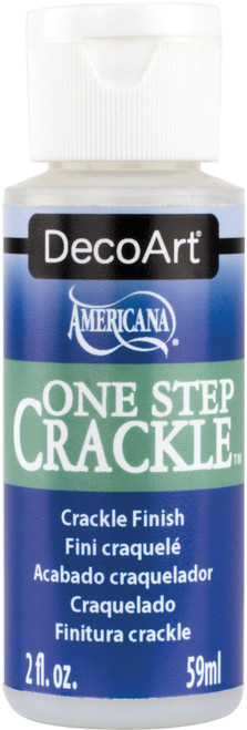 6 Pack - DecoArt One Step Crackle Finish-2oz - DS693 - 766218024046