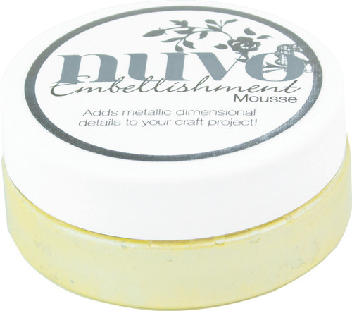 2 Pack - Nuvo Embellishment Mousse-Lemon Sorbet - NEM-805 - 5060407158051