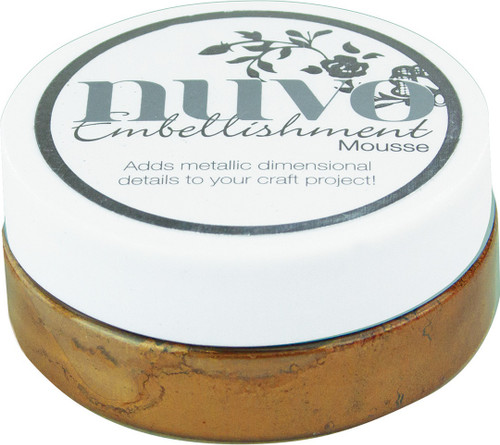 2 Pack - Nuvo Embellishment Mousse-Cosmic Brown - NEM-810 - 5060407158105