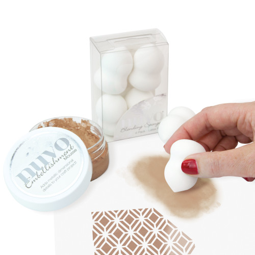 2 Pack - Nuvo Embellishment Mousse-Cosmic Brown - NEM-810