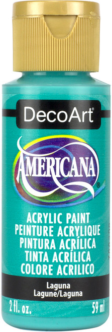 6 Pack - DecoArt Americana Acrylic Paint 2oz-Laguna - DA-350 - 766218101754 6 Pack - DecoArt Americana Acrylic Paint 2oz-Laguna - DA-350 - 766218101754