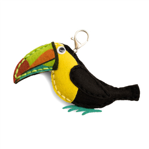 3 Pack - Colorbok Sew Cute! Felt Keychain-Toucan - 34004933 3 Pack - Colorbok Sew Cute! Felt Keychain-Toucan - 34004933
