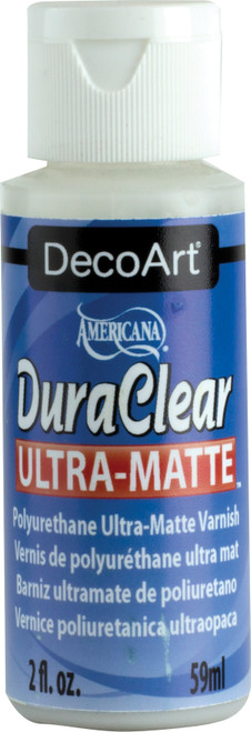 6 Pack - DecoArt Americana DuraClear Ultra Matte Varnish-2oz - DS124-3 - 766218074461