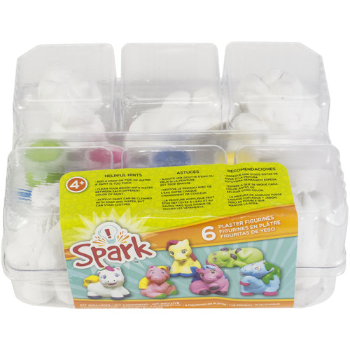 3 Pack - Colorbok Spark Plaster Value Pack-Ponies - 32402C
