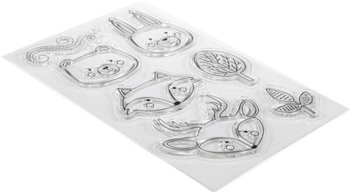 3 Pack - BoBunny Stamps-Forest Friends - 7310182 3 Pack - BoBunny Stamps-Forest Friends - 7310182