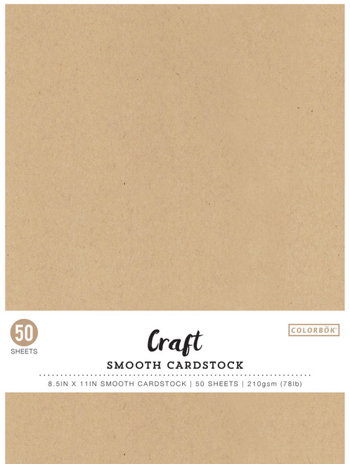 3 Pack - Colorbok 20lb Smooth Cardstock 8.5"X11" 50/Pkg-Craft - 68205B - 765468682051